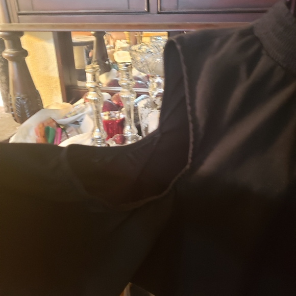 Black Cold Shoulder Blouse Crave Lane - Picture 2 of 4